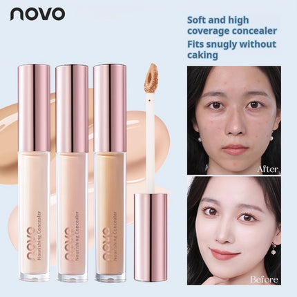 NOVO Concealer and Brightening Serum Corrects skin tone Covers imperfections Refines facial contours