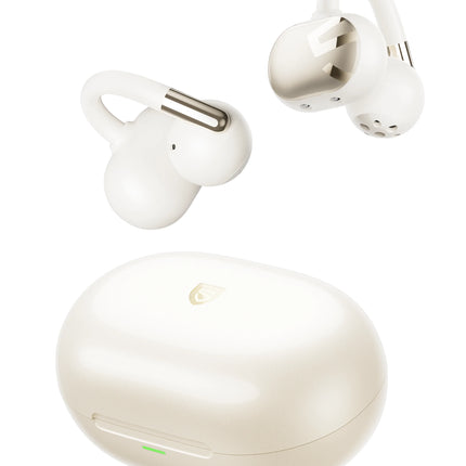 SoundPEATS Clip1 Open Ear Wireless headphones Dolby Audio Bluetooth 5.4 Earphone Clip On Sports Earbuds with Hi-Res LDAC, IPX5
