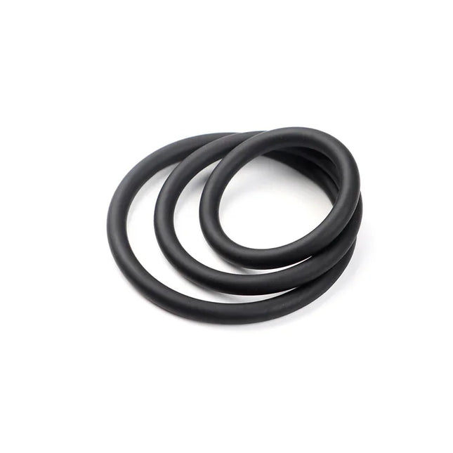 3Pcs Cock Ring Sex Toys For Men Delay Ejaculation Silicone Penis Ring Enlarge Enhance Erection Adult Supplies Remove Foreskin