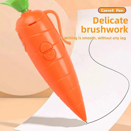 1-10pcs  Carrot Voice Recorder Pen  Kids Ballpoint Pen That Can Be Recorded Creative Multi Functional Pens Gift…!