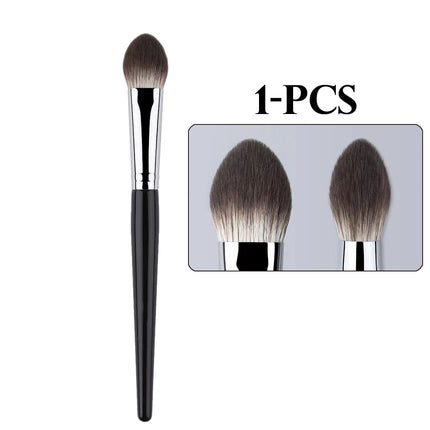 Peach Heart Blusher Brush Powder Blush Cream Liquid Blush Makeup Brushes Flat Small Precise Blush Brush Makeup Tools