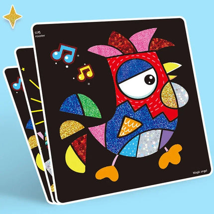 Magic Transfer Painting Kids DIY / Peinture Transfert Magique Enfants