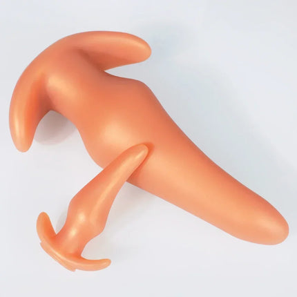 Wearable Anti Drop Soft Anal Plugs Liquid Silicone Huge Butt Plug Prostate Massage Anal Training Comfortable To Wear Butt Plug - DILDO