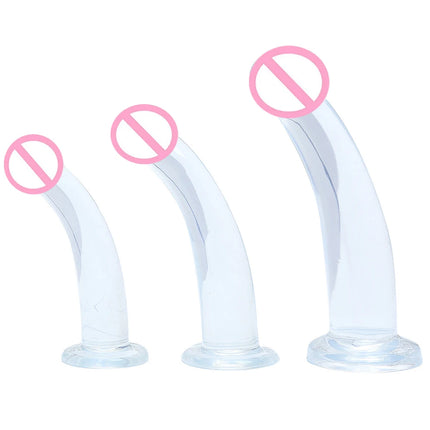 Artificial Dildo Anal Butt Plug Trainer Anal Expansion Training Prostate Vaginal Adult Sex Toy for Women Gays and Lesbians