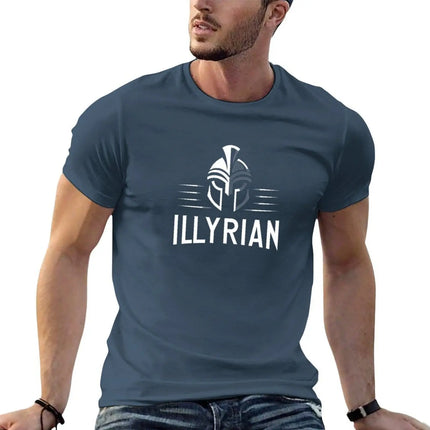 Illyrian Themed Logo III T-Shirt animal print for boys heavyweights big and tall t shirts for men