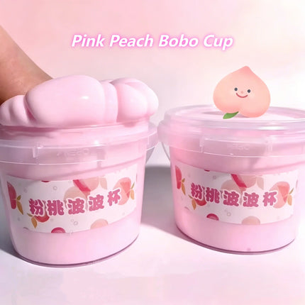 Super Large Box Slime Bucket Giant Bubble Milk Fake Water Decompress Toy Non Stick Hand Can Cover Bubble Pure Handmade Kids Gift