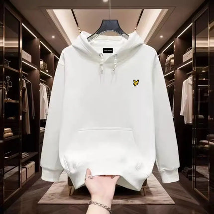 LYLE Cotton Sports Hoodie High quality Autumn Winter 2025 Eagle Logo Embroidery Daily Leisure Brand Sweatshirt for Men And Women