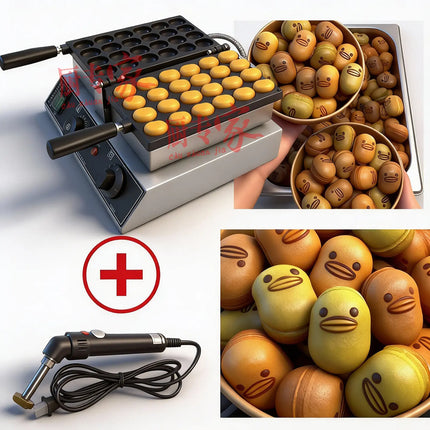 Electric Jujube Cake Machine Jujube Bean Cake Machine Snack Machine Commercial Stall Equipment Baking Eggs Electric Scones