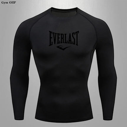 Men's Fit T-shirt Heat Dissipation Tight Fitting Skin-Friendly Athletic Compression Fitness Tee Ultra Thin Quick-drying GYM Tops