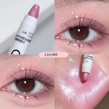 Lying Silkworm Pen Monochrome Brightening Highlight with Flash Eye Shadow Pen