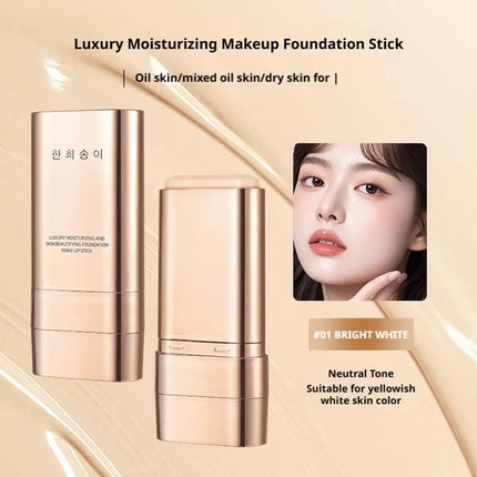 Double Ended Foundation Stick Long-lasting Non-tarnishing Effect Eraser Foundation Make-up Stick Foundation Makeup Concealer