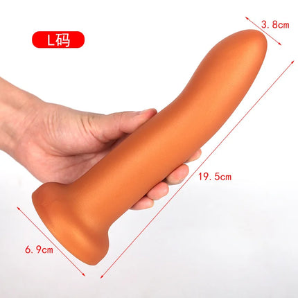 Finger Butt Anal Plug Vaginal/Anus Massage Masturbator Soft Smooth Finger Masturbation G-point Climax Fisting Dildo Adult Supply