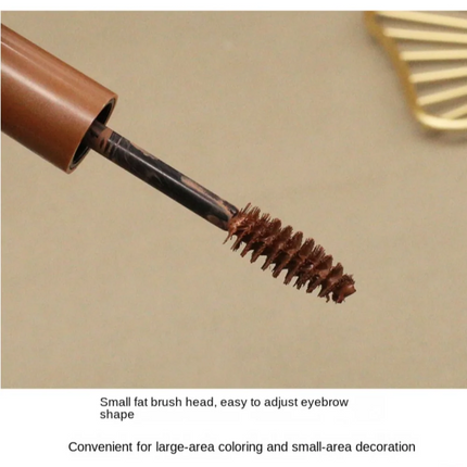 Brown Liquid Eyebrow Cream Long Lasting Natural Eyebrow Pencil Mascara Quick-drying Paint Eyebrow Gel Women Makeup