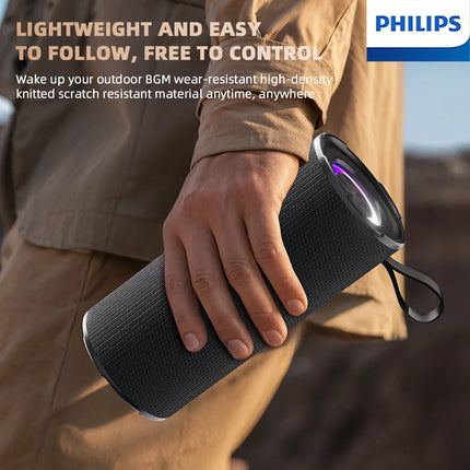 Philips TAS3150 Outdoor Wireless Speaker Multifunctional Waterproof 3600mAh High Sound Quality Portable Subwoofer For Camping