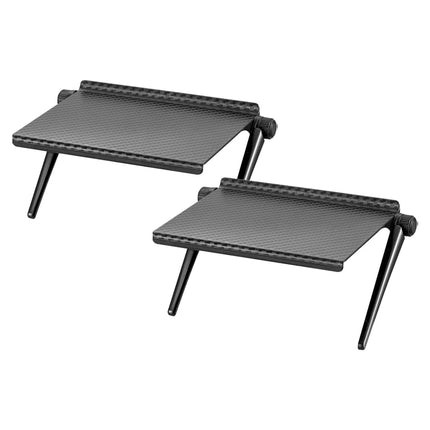 TV Screen Storage Shelves Adjustable Monitor Stand Computer Desktop Display Organizer Router Shelf Rack Home Office