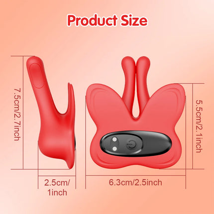 Vibrating Nipple Clamps Vibrator 9 Vibration Modes Nipple Stimulation BDSM Sex Toys for Women Couples Pleasure Adult Products 18