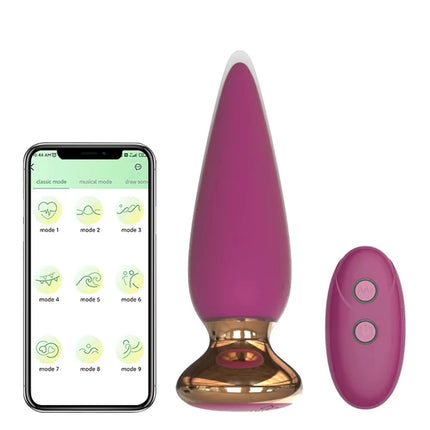 Anal Plug Vibrator 10 Vibration Modes Anal Toy For Couples Prostate Massager Sex Toys With Remote Control Vibrator Anal Toys