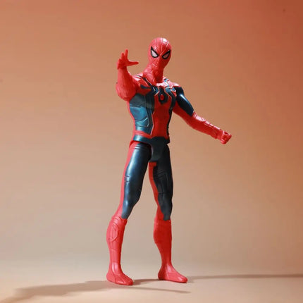 Marvel Spider Man Model Kit Anime Figures Avengers Collection Luminous Model Anime Action Figure Toys Boy Children Birthday Gift