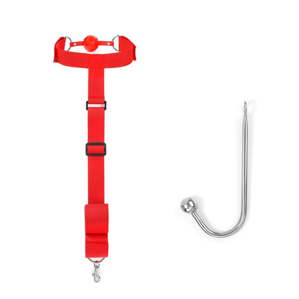 Hot-selling reverse mouth gag, SM training anal hook, reverse mouth gag, adult forced training props, adult products