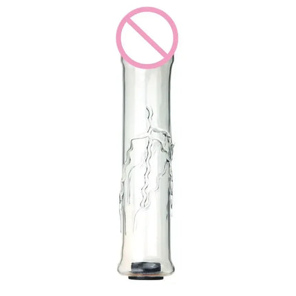 Hollow Anus Plug Opener But-pluk Tube Vagina Peephole Simulation Glass Penis Female Pussy Couple Flirting Adult 18+ Toy Speculum