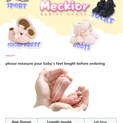 Meckior Newborn Cute Animal Pattern Baby Shoes Bee Baby Boys Girls Soft Shoes Anti-slip No Baby Shoe Loss Casual Moccasin