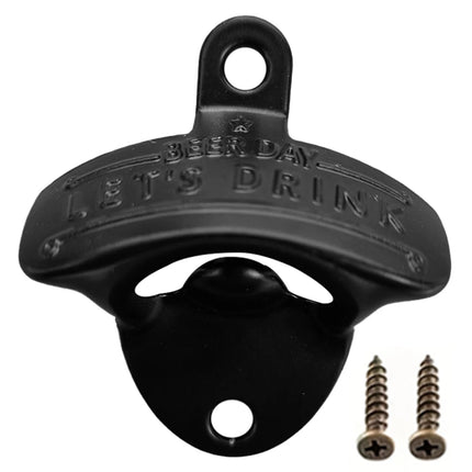 1/2/5/10pcs Vintage Bottle Opener Beer Day Retro Bottle Opener Wall Mounted for Pub BBQ DIY Solid Beer Opener Kitchen Gadgets