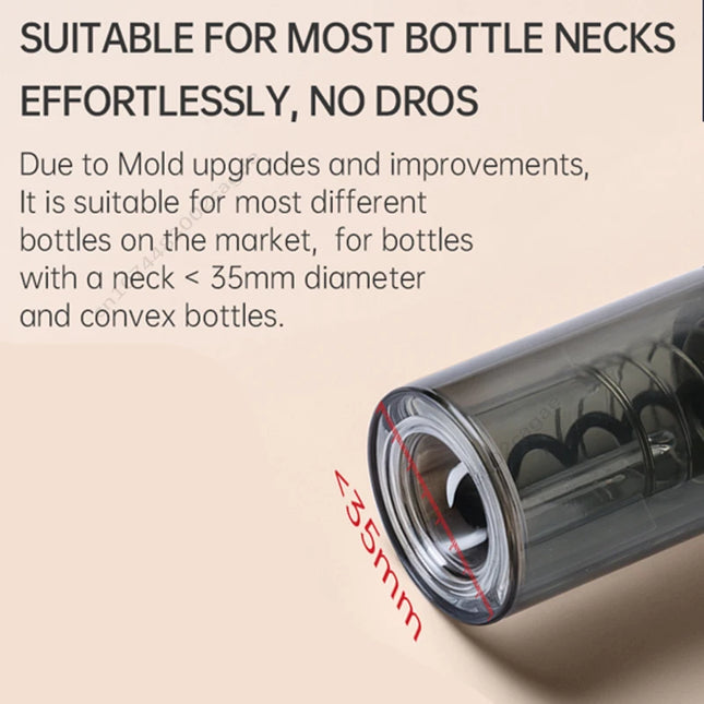 Electric Wine Bottle Opener Charged Automatic Reusable Easy Carry Red Wine Opener Gift for Waiter Women Home Kitchen Party Bar
