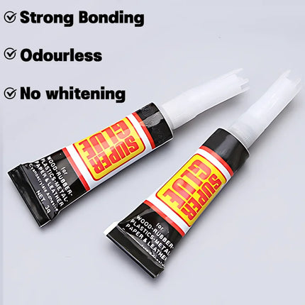 1-30pc Glue Strong Quick-drying Adhesive Transparent Epoxy Resin Glue for Sticking Shoes Plastic Metal Repairing Furniture 3g/pc