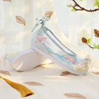 35 / Pearl mesh shoes Blue