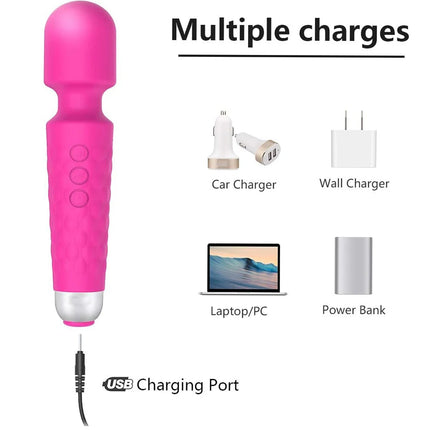 Powerful Vibrating AV Vibrator Magic Wand Clitoris Stimulator Sex Toys for Women G Spot Massager Adult Female Sex Erotic Product