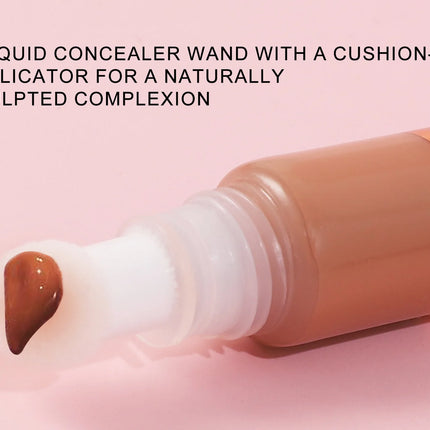 Handaiyan Hose Concealer with Sponge Brush HeadConcealer Liquid ConcealerCover up blemishes on face