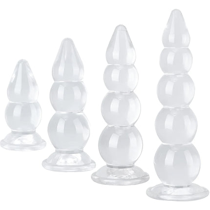 4 Size Anal Beads Dildo Adult Penis Round Balls TPE Dick Erotic Sex Toy Dilatador Sexshop Butt Plug Stimulator Prostate Massager