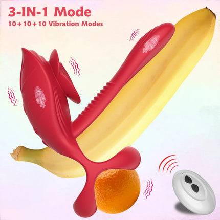 Rose Lock Ring Vibrator for Men,delayed Ring for Masturbation,stimulating Penis and Prolonging Orgasm,adult Products for Couples