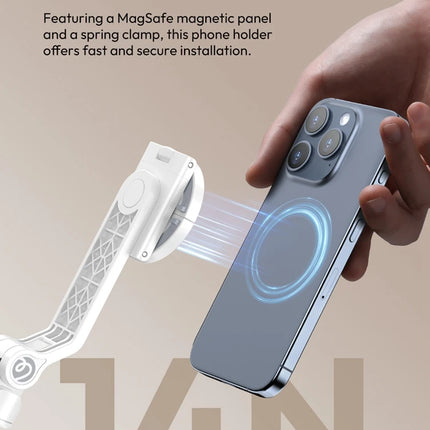 Original Ulanzi TT88 Magnetic Selfie Stick  MagSafe Compatible For Apple iPhone Live Streaming Product Review Vlog Shooting