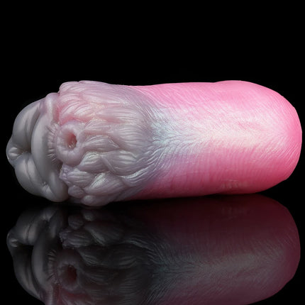 YOCY Animal Wolf Male Masturbator Sexy Breast Silicone Penis Stroker Pocket Pussy Lifelike Vagina Onahole Sex Toys For Adult Men