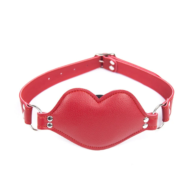 Adult Sex Products Silicone Dildos Gag  Leather Harness Open Mouth Gag Bondage BDSM Sex Toys for Couple Adult Games Erotic Toys