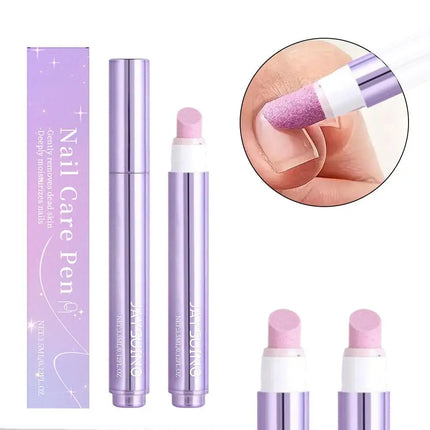 3-in-1 Cuticle Oil Pen Cuticle Pusher Nail Pen Dead Skin & Cuticle Remover Pen Nail Oil Pen with Ceramic Tip for Nails Care