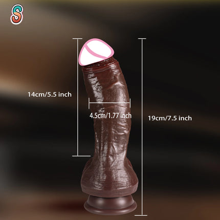 Huge Thick Realistic Dildo Big Penis Double Penetration Anal Plug Vagina Masturbator Dick Adult 18+ Sex Toy for Women Sexuales