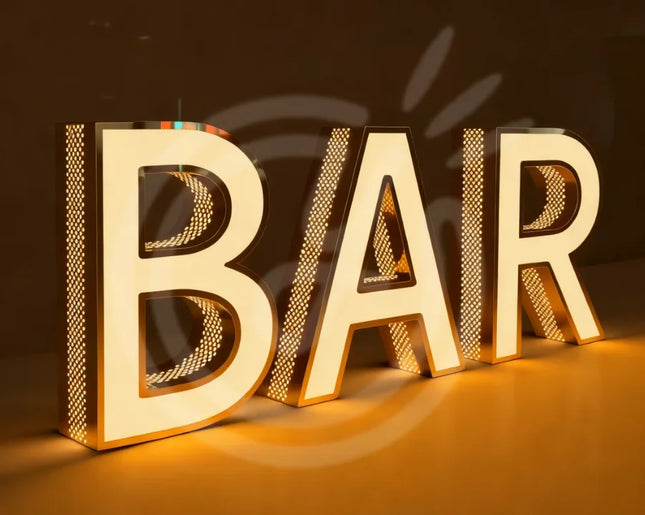 Logo for Business Led Metal Signs Signboard Light Letter Large Luminous Letters Custom Sign Signage Personal Design Neon Acrylic