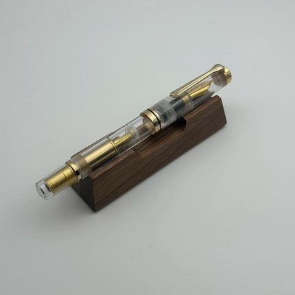 Admok M800 Pen Sky Blue Acrylic Piston Fountain Pen Bock Schmidt Nib F M B 0.5 0.7 1.0MM Nib Golden Clip Writing Office Gift Pen