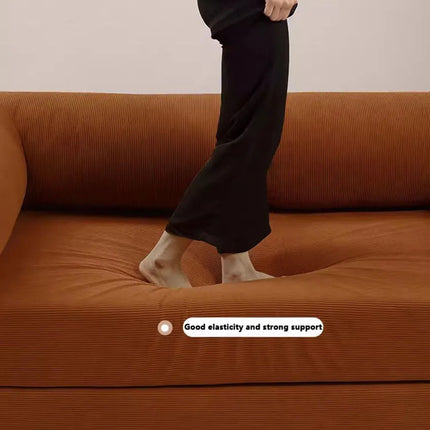 150CM Modern Style Air Compression Fabric Flannel Deformable Modular Couch for Living Room Sectional Composable  Sofa Bed