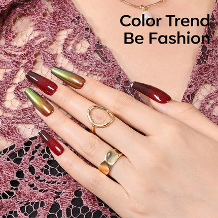 10ml Thermal Gel Nail Polish Temperature Color Changing Gel Polish Semi Permanent Soak Off UV LED Nail Art UV Winter