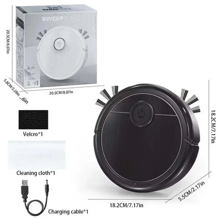 Lenovo 3-in-1 Smart Robot Vacuum Cleaner 4000Pa Strong Suction Sweep Mop Auto Charge LDS Laser Navigation Pet Hair Hard Floor