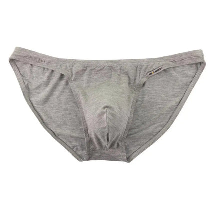 BRAVE PERSON 2023 New Men's Modal Briefs Sexy Men Underwear Low-rise Solid Underpants Comfortable Breathable Briefs for Man