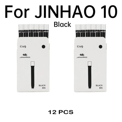 Jinhao 5/10/15 pcs Color Ink Cartridge Refill Fountain Pen Office School Student Stationery Ink Supplies Fountain Pen Ink