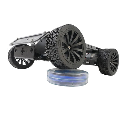15Kg Load Rubber Wheel Robot Car Metal RC Tank Chassis For Arduino Raspberry Pi DIY Kit with Motor Ps2 Handle Programmable Robot