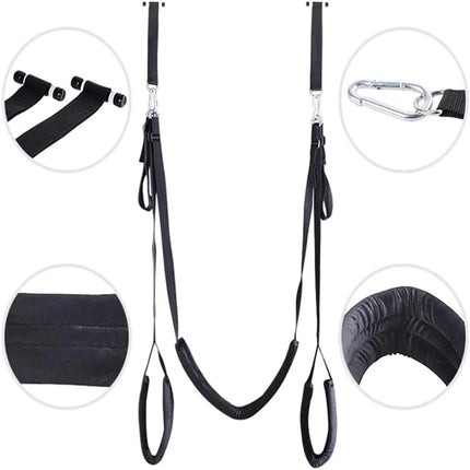 BDSM Door Sex Swing Sex Chair Couple Sex Toys Adjustable Strap Seat Hanging Adult Swing Sexual Stimulation Adult Toy