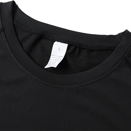Graphic Compression Shirts for Men Athletic Quick Dry Rash Guard Stretchy Baselayers Undershirts Gym Workout Running Tshirt Tops