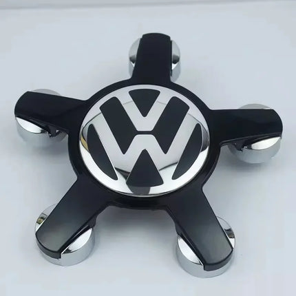 4PCS 135mm 4F0601165N Sticker Wheel Center Cap Car Hub Cap Five Claws Logo for Volkswagen B5 B6 B7 POLO Passat Golf MK5 Sticker