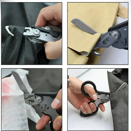 Multifunction EMT Shears Tactical Folding Scissors First Aid Medical Stainless Steel Bandage Emergency Outdoor Survival EDC Tool